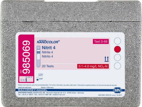 NANOCOLOR Nitrite 4 Tube test with Barcode pack of 20_1513733