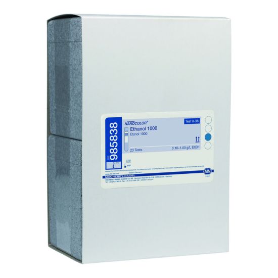 NANOCOLOR Ethanol 1000 Tube test with Barcode pack of 23 tests_1513753