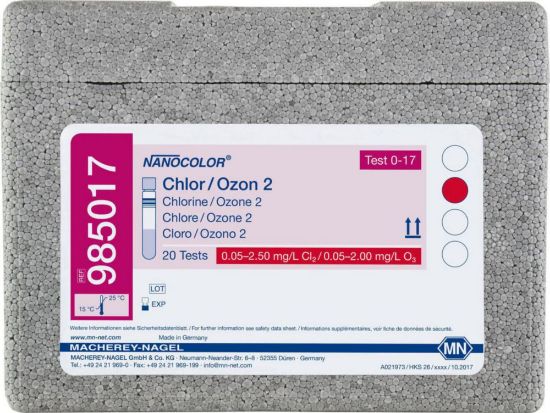 Tube test, chlorine/ozone 2 pack of 20_1518091