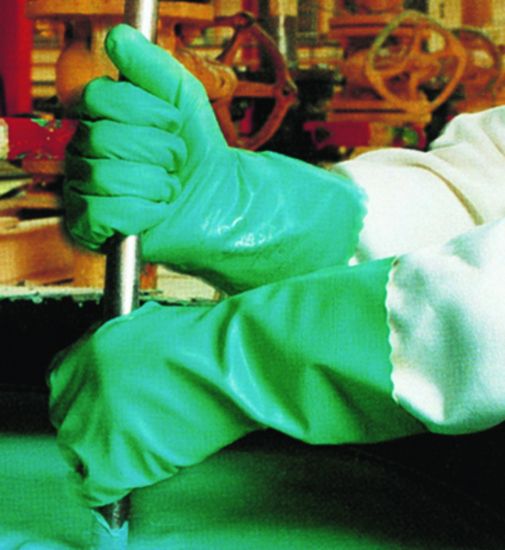 Gloves Ultranitril 381 nitrile, size 7-7.5 per pair_1812549