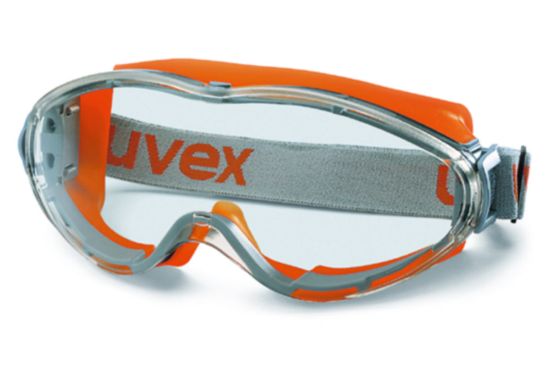 Safety goggles ultrasonic 9302 orange/grey, disc colorless/UV 2-1.2 supravision HC-AF_1813528