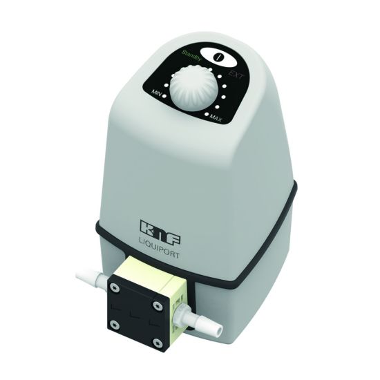 Diaphragm liquid pump NF 100 TT.18 S, Splashproof IP 65 Flow rate 0,2-1,3 (l/min), chemically resistant_1556522