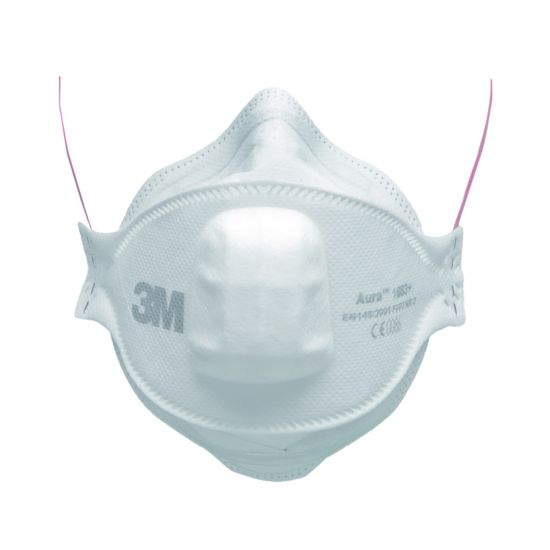 Respirators series Aura 1883+ FFP3 NR D, 2-way-breath protection, pack of 8_1813229