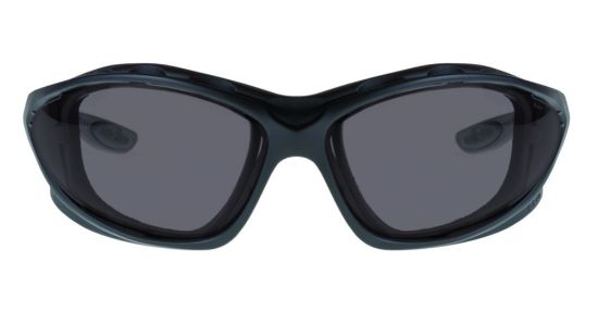 Protection spectacles SP1000, black rim lenses: grey, anti-fog-and anti-scratch coating_1812707