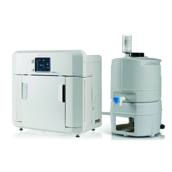 Pure and ultrapure water system Aquanex™, with external 30 l tankThe Thermo Scientificä Aquanexä is a system that produces ultrapure water (ASTM Type I) and pure water (ASTM Type II) from tap water for analytical and life science applicatio_2032619