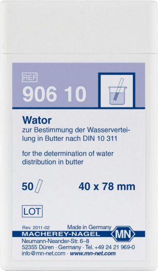 Wator test paper box 50 pieces, 78x40 mm_1523232