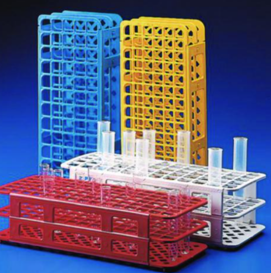 Kartell S.p.A. Universal Test Tube Rack For 90 Tubes Diameter 13 mm PP ...
