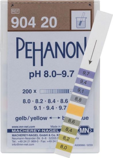 Indicator paper "Pehanon" pack of 200 strips, 8-9,7_1522852