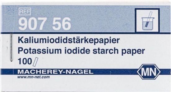 Potassium iodide starch paper MN 816 N, 10 x 75 mm, booklet of 100 strips_1583959