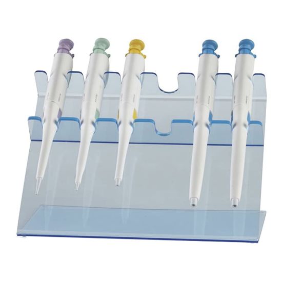 Pipette stand Type 6 Acryl, clear, for 6 pipettes_1578582