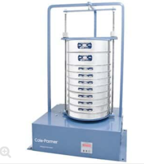 Cole-Parmer SSH-200-SS-14D Orbital Sieve Shaker with Digital Timer, 8"/12"; 115V_1910575
