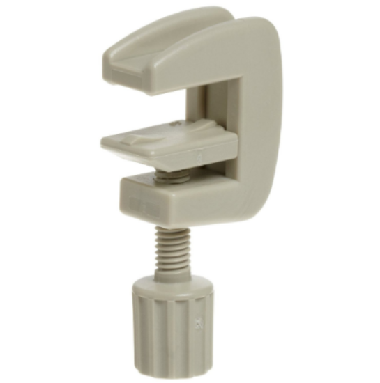 F18225-0000 - Bel-Art - Screw Clamps, white nylon, pack of 12_1930896
