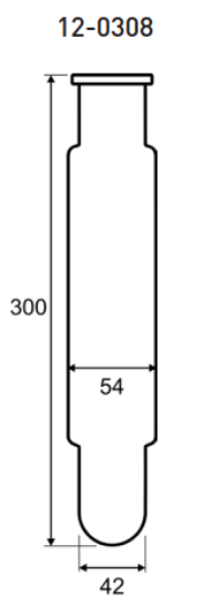 KJELDATHERM BS400 tube, 400ml, diminished - 4 pcs._1898203