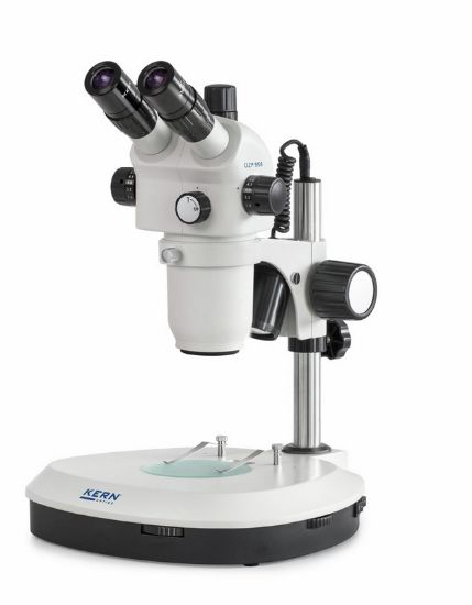 Stereo zoom microscope Trinocular Greenough; 0,6-5,5x; HSWF10x23; 3W LED_1193090