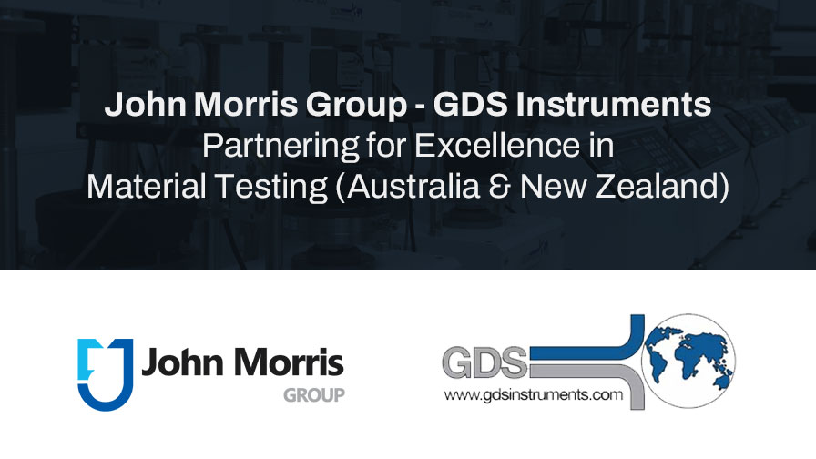 The John Morris Group is excited to announce our new partnership with GDS Instruments, a leading global manufacturer of material testing machines. John Morris Group will be the exclusive distributor and service provider for GDS Instruments across Australia and New Zealand.