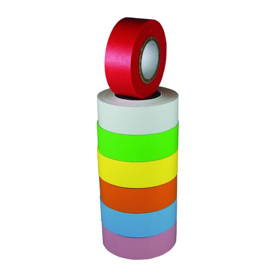 LLG - Adhesive Label Tape (Assorted) - Length: 12.7m, Width: 12.7mm (Pack of 24)_1611245