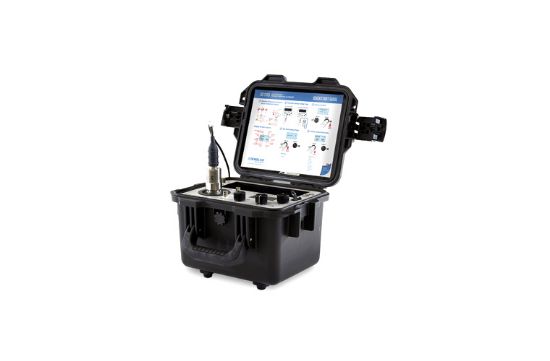 Low Frequency Portable Vibration Calibrator. Calibrates vibration transducers with adjustable frequency range (0.7 Hz to 2 kHz) and amplitude settings. Features ICP power, LCD readout, internal memory & flash drive. Creates ISO 17025 compli_1178800