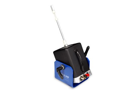 Model: K2004E01 - Miniature shaker with integrated amplifier with BNC input, 20 N (4.5 lbf) pk sine force, 5 mm (0.2") pk-pk stroke.  Includes trunnion base, 2110G06 stinger kit, and heavy duty case._1313160