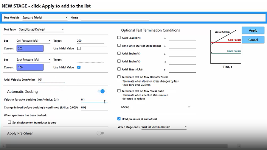 3.	User Defined Test Scripting - Please see picture attached that can also be found at: (2:13’ – 2. Quick Start Guider – How Setup and run a test - GDSLAB Video Handbook Contents Introduction (gdsinstruments.com))