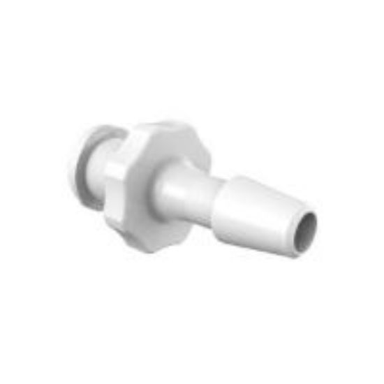 Masterflex® Female Luer 1/8" ID Barb in Natural PVDF Cleanroom Manufactured_1896718