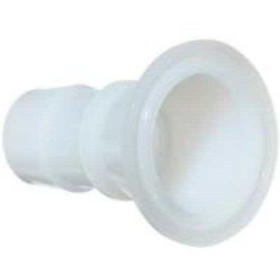 Masterflex Fitting, PVDF, Straight, Sanitary Clamp to Hose Barb Adapter, 1 1/2" Tri-Clamp® x 1/2" ID; 6/PK_1868631