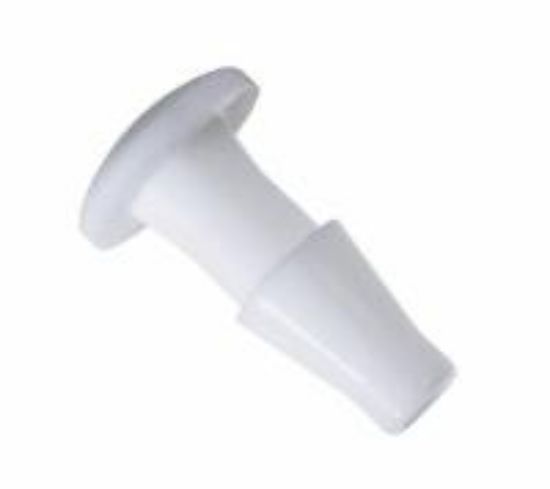 Masterflex Fitting, Nylon, Straight, Hose Barb Plug, 1/16" ID; 10/PK_1348804