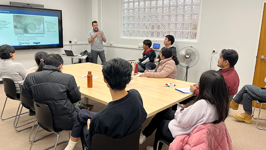 Our tour brought us to the University of Sydney, where Nathan Richardson led an engaging Lyophilisation Workshop. 
