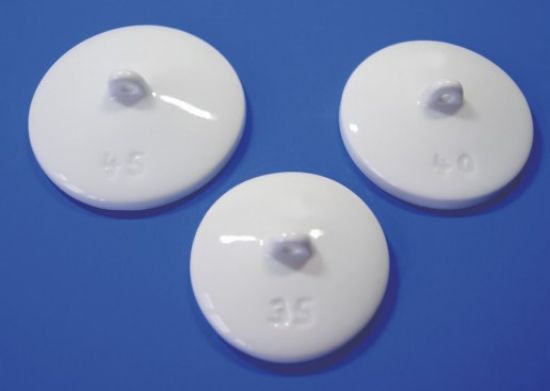 LLG-Porcelaine lid D 30 DIN 34 mm dia. for crucible 30mm dia._1517512
