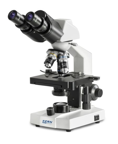 Compound microscope (Abbe) Binocular Achromatic 4/10/40; WF10x18; 0.5W LED, Mechanical Stage_1362054