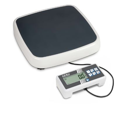 Professional integratable personal scales for wireless transfer of weighing data to the EMR or EHR systems - even with overweight patients who are in the obese category, 250 kg, 100 g, 365×360 mm_1924511