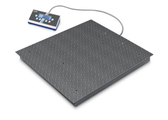 Floor scale Max 600 kg; 1500 kg; d=0,2 kg; 0,5 kg *Optional Dakks Calibration/Verification certificate available on request_1375541