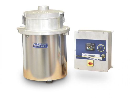 MATEST Centrifuge 1500g Explosion Proof, Cold Bitumen Extraction ...