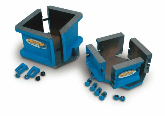 CAST IRON CUBE MOULD 150MM TWO PARTS, EN, BS_2200109