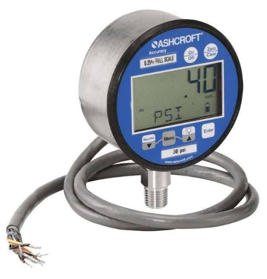 GAUGE DIG 3.0 30PSI 1/4LM SS_1166853