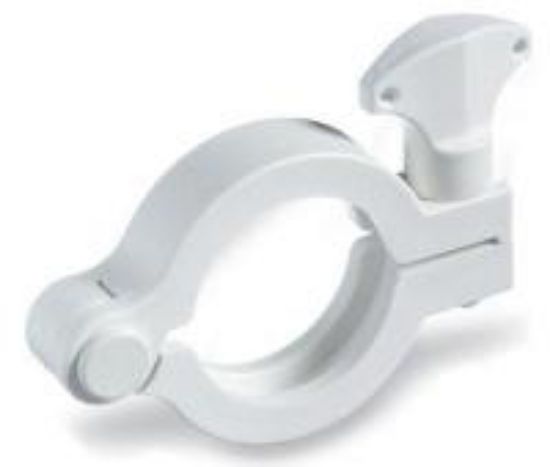 Nylon Clamp for Sanitary Fittings, 1-1-1/2" Clamp Size; 10/PK_2051950