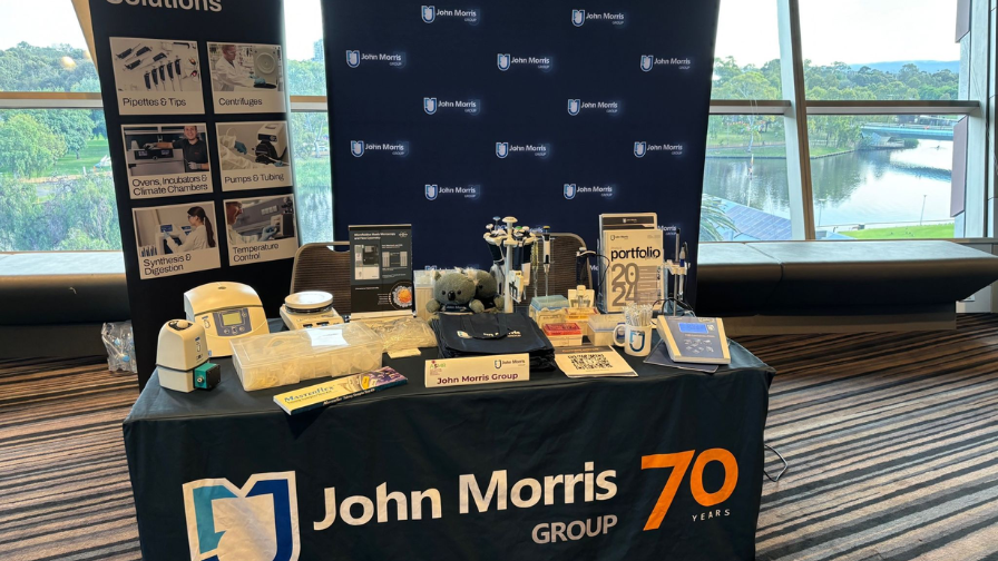 The 2024 ASMR Medical Research Week in South Australia was a fantastic opportunity for John Morris Group to connect with the scientific community. Our own Natasha Pope was on-site, engaging with attendees and showcasing a range of cutting-edge laboratory products from top brands such as Sigma Laborzentrifugen GmbH, Masterflex, Bruker Cellular Analysis, Gilson, and Jenway.