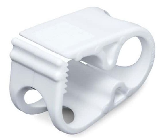 Cole-Parmer Ratchet-Style Pinch Clamp, Polypropylene, Medium; 25/Pk_2219953