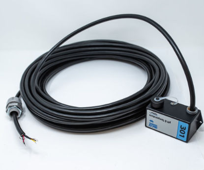 TIENet 301 pH and temperature sensor interface with 23 m long cable. Includes pH and temperature sensor (60-9004-126) with 7.6 m cable calibration buffers and electrode rinse solution._1274926