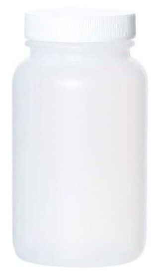 Environmental Express BPC1041 Pre-Cleaned Wide-Mouth Round Bottle, HDPE, Level 1, 60 mL; Case of 850_2243869