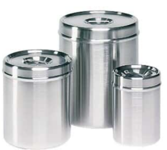 Kinesis Cole-Parmer 4J, Stainless Steel Container with Cover, 4.5 Quart ...