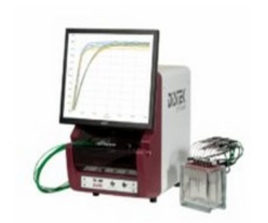 Opt-Diss 12-Channel Fiber Optic Dissolution Testing System.  Includes Spectrograph, CCD Detector, Dissolution Testing Software and Imbedded PC with Windows 7 OS._1696477