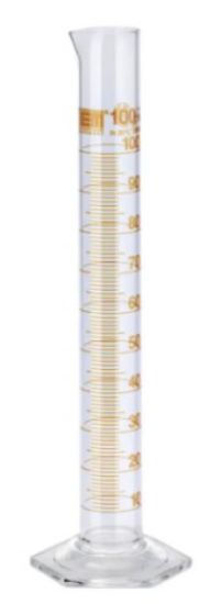 Measuring cylinder 1000 ml, class A Duran®, ring graduation, amber graduated, conformity certified,_1526268