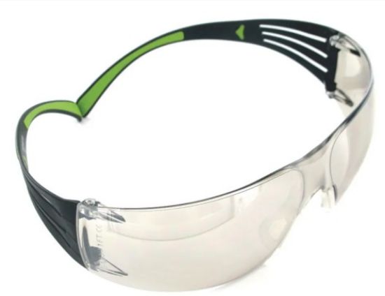 Protection spectacle SecureFit 400 AS/AF, lenses: PC clear frame: black/green_1514811