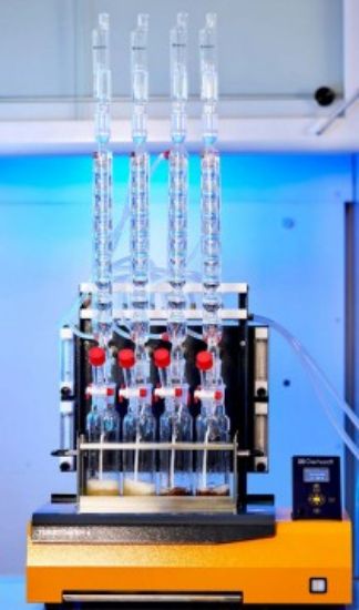 Gerhardt TURBOTHERM TTs 4CAR for SO2 Determination, 4-Place, 800ml ...