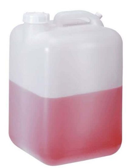Cole-Parmer Economical Square HDPE Carboy w/ Handle, 20 L (5 Gal)_2277804