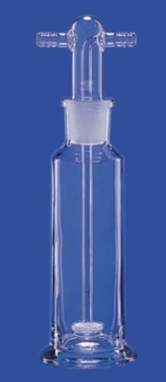 Lenz-Laborglas Gas Washbottle 250 ml acc. Drechsel with Filter Disc, Por. 0_1564908