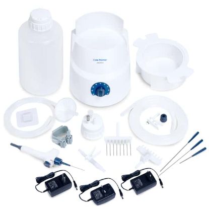 Cole-Parmer VAS-200 Vacuum Aspiration System, Barbed Tube Fittings Cap, 2 L (68 oz)_2277914