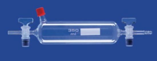 Lenz-Laborglas Gas Collecting Tubes, DURAN, with Stopcock Cap, 250 ml, with Sampling Port_2277898