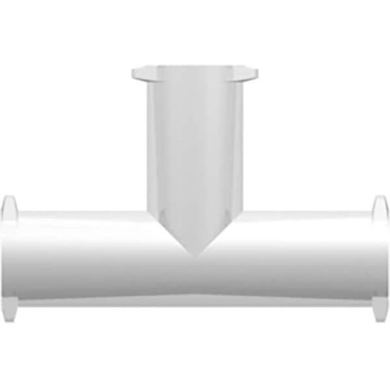 Value Plastics Luer Fitting, Tee Union, Polypropylene, Female Luer Lug; 25/Pk_2055020