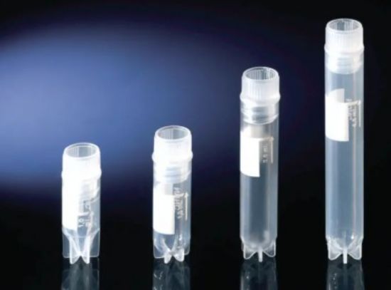 Thermo Elect.LED CryoTubes 1.8 mL PP Clear with External Thread U-Shaped with Writing Area Sterile Pack of 9x50_1564651